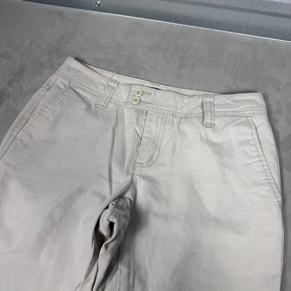 Y2K Mens Old Navy Low Rise Flare Leg Khaki Chino Pants Size 2